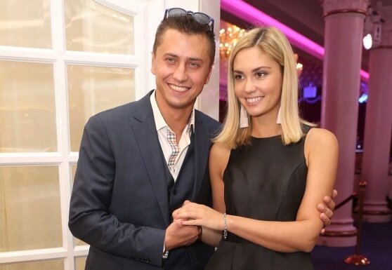 Павел Прилучный и Агата Муцениеце