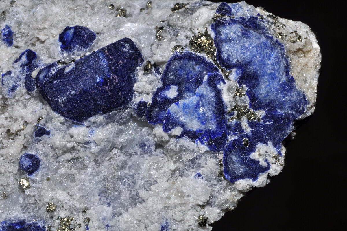 Лазурит. https://commons.wikimedia.org/wiki/File:Afghanite_et_pyrite_(Afghanistan)_1.jpg. Открытый доступ
