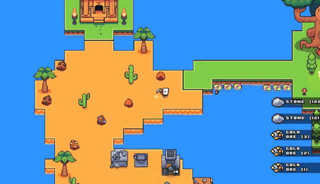 Forager – геймплей