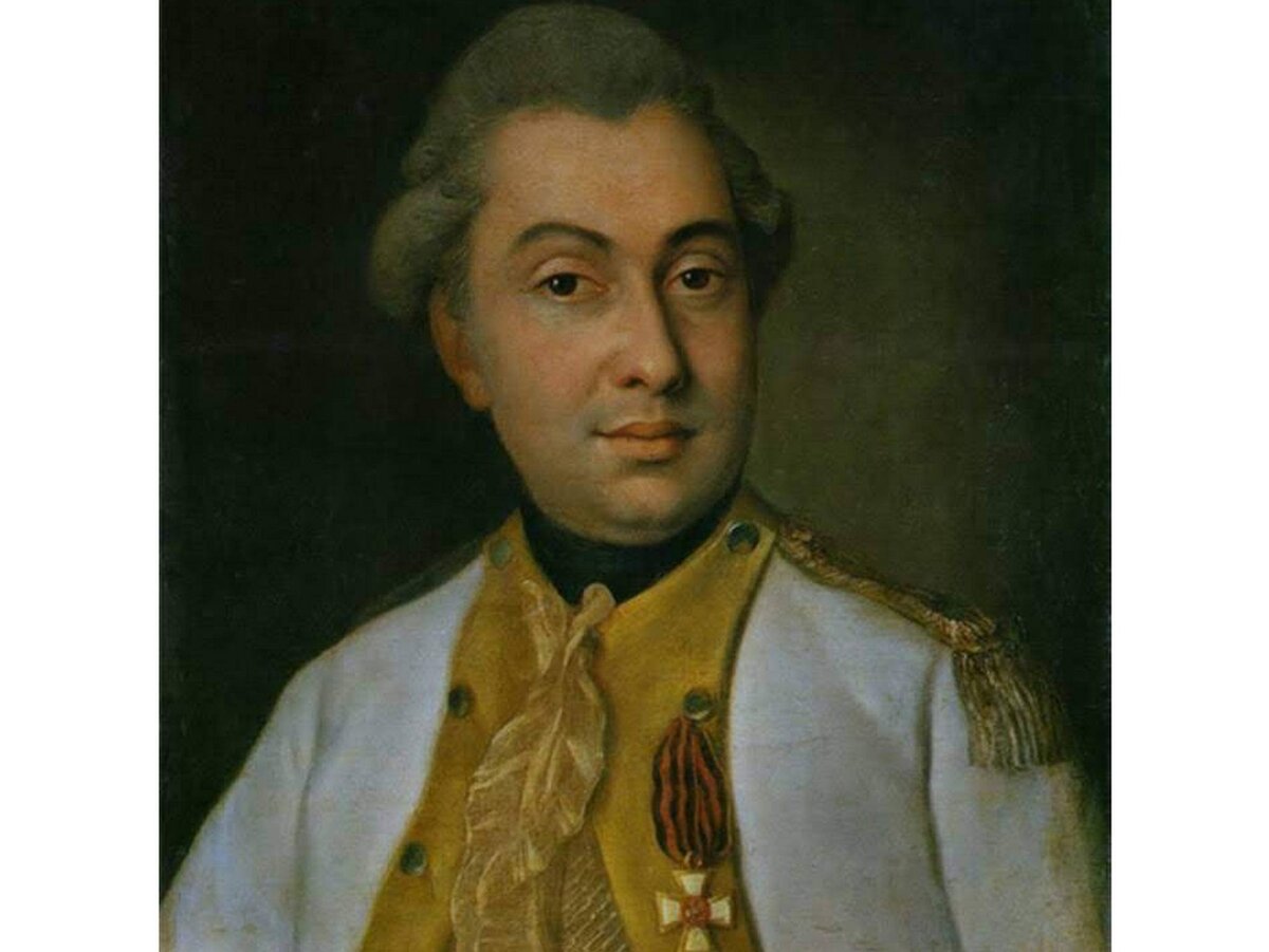 Неизвестный художник. Портрет М.И.Кутузова (около 1777 г.)