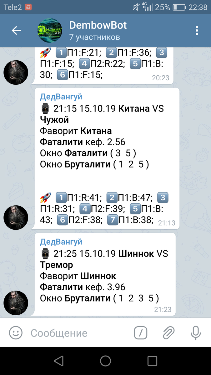 Бот дал прогноз на бруталити