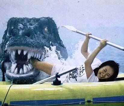 Легенда о динозавре, 1977