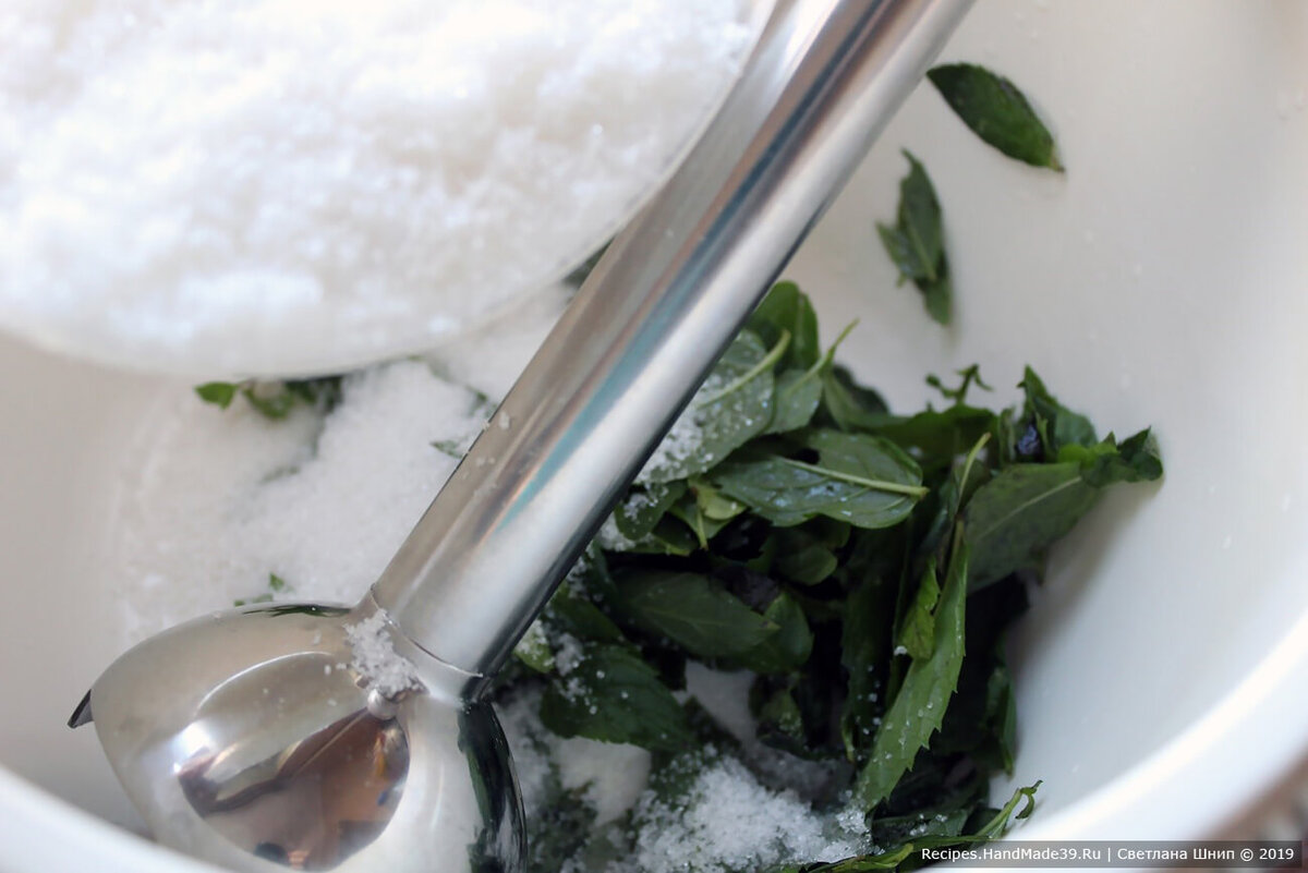 Свежая мята очень ароматна