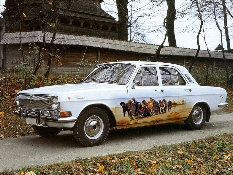 Бурлаки на "Волге".
