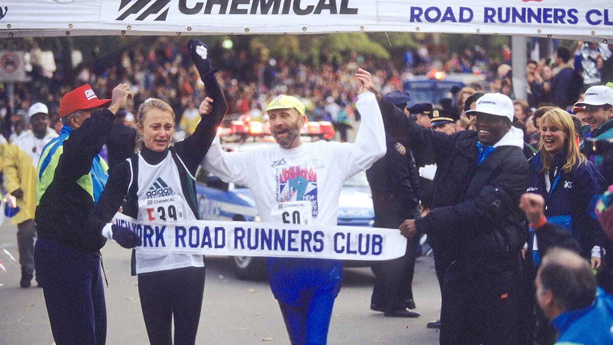 Грете Вайц и Фред Лебоу. 1992 год. Фото: Manny Millan