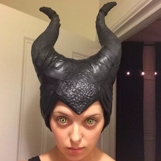 Легкий способ сделать рога Малефисенты | Easy DIY Maleficent horns | Dana Tinker