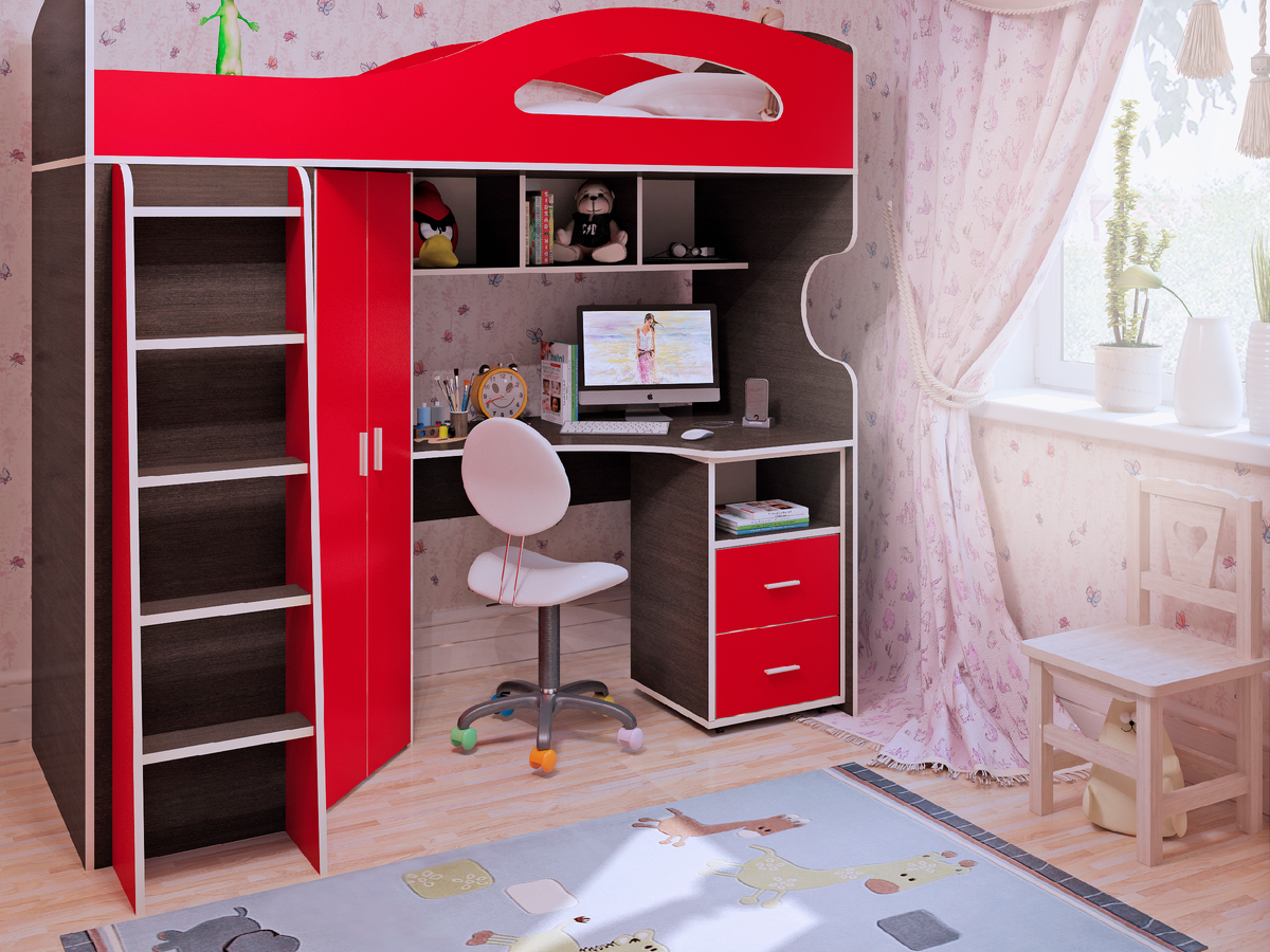 Детская мебель Бамбини(оригиналы с сайта Glawmebel.ru)