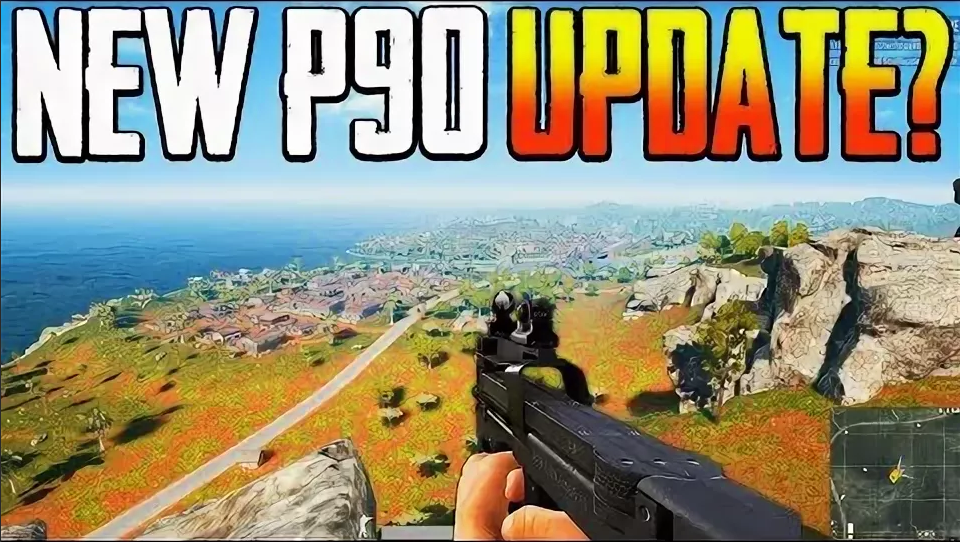 Пистолет-пулемет P90 в PUBG