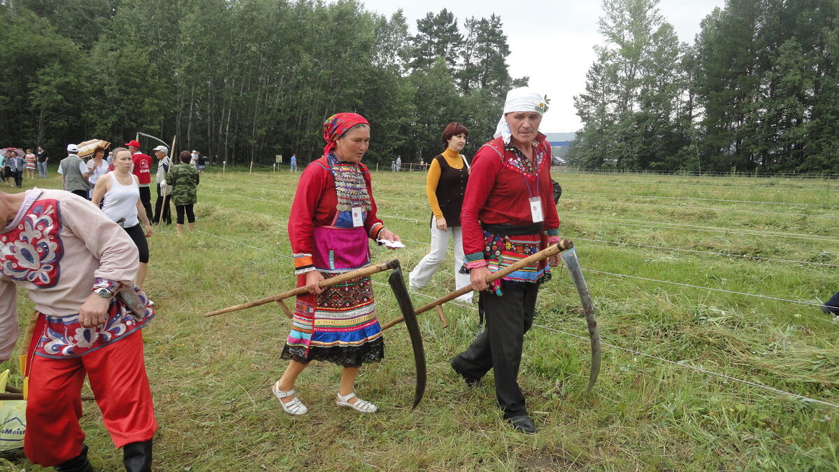 Уральские марийцы. Угро-финны. 