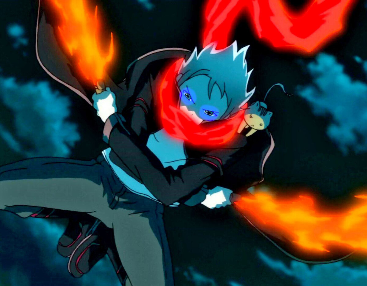 Суигин Рику из аниме "серебряный страж" 