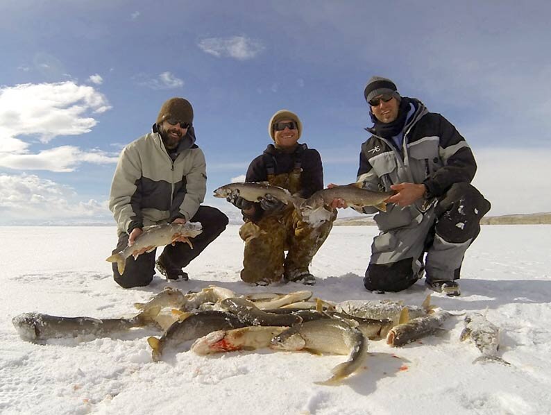 Как показали тесты на зимней рыбалке при температурах от -3 до -19С вероятность возникновения льда на поверхности шнура соизмерима с монолеской.