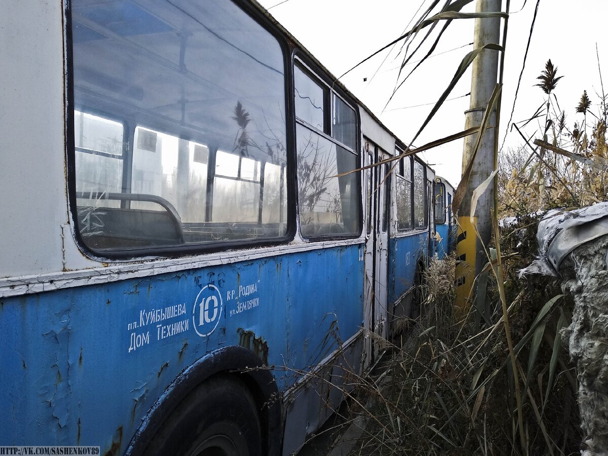 Конец Волгоградского троллейбуса! Их ждет прием металла...