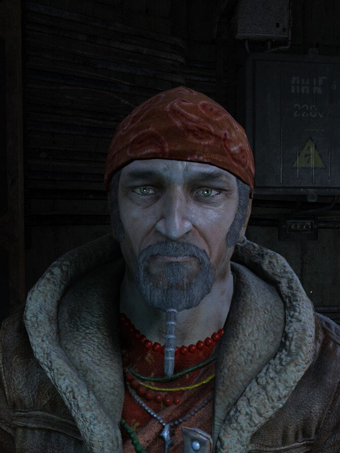 Облик героя из Metro: Last Light