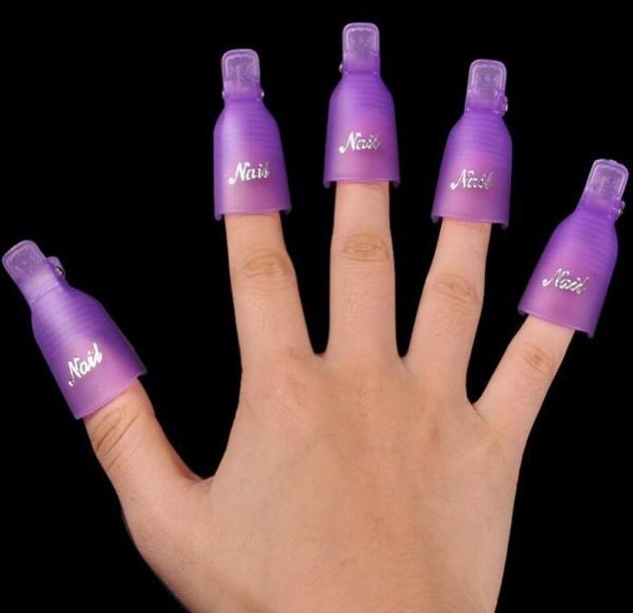 Зажимы для снятия гель-лака