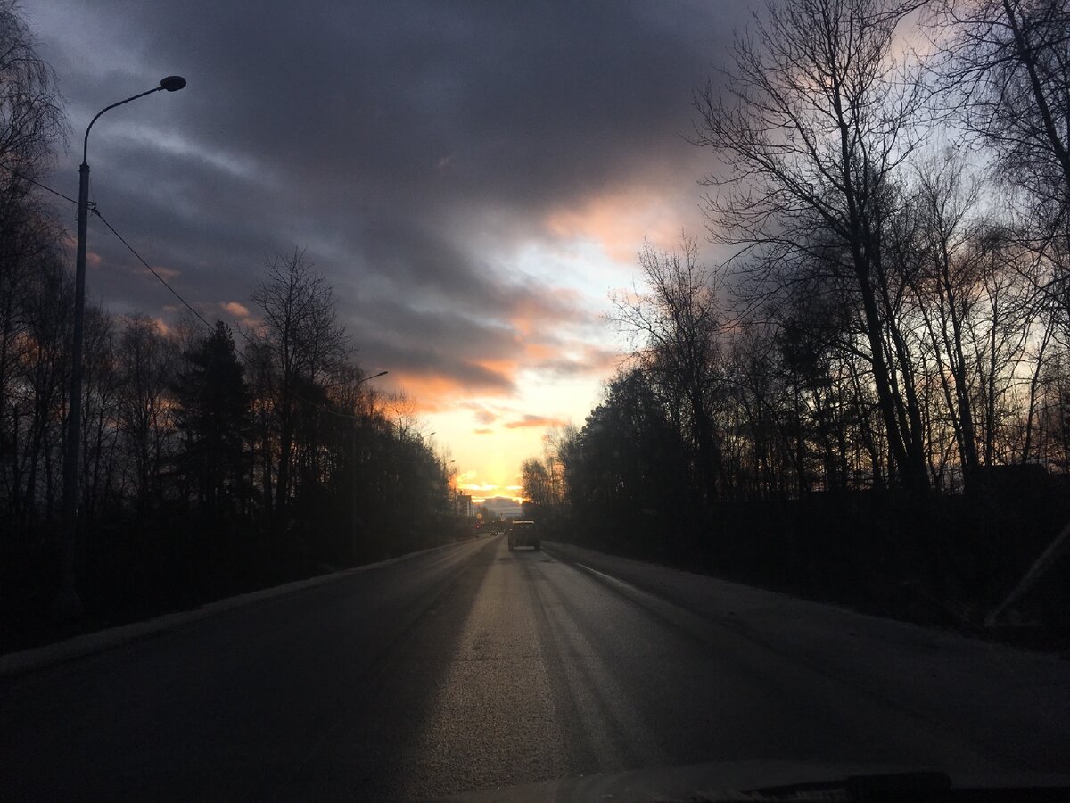 27.01.2020 МО, подъезжая к пгт Белоозёрск