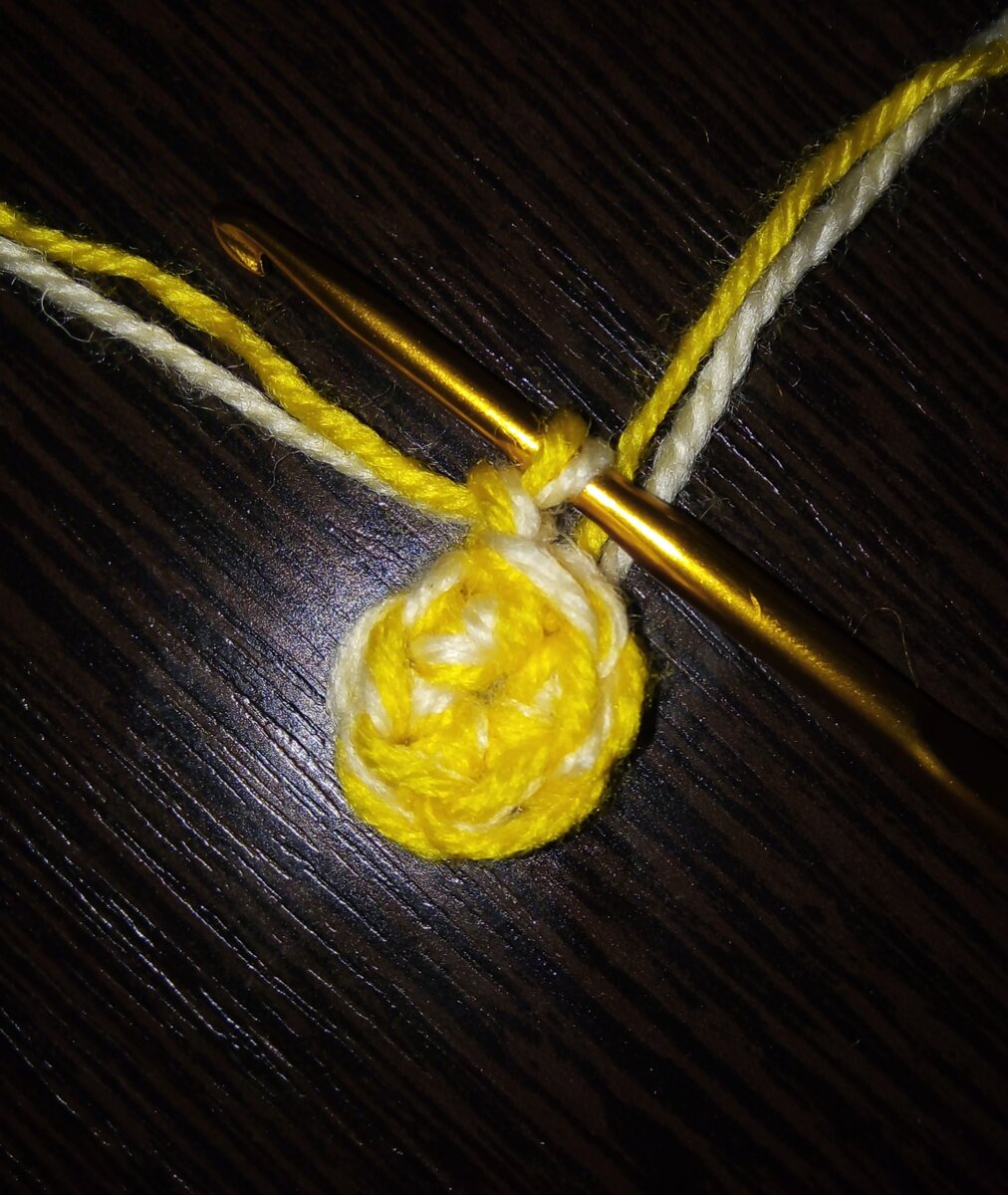 Кольцо амигуруми