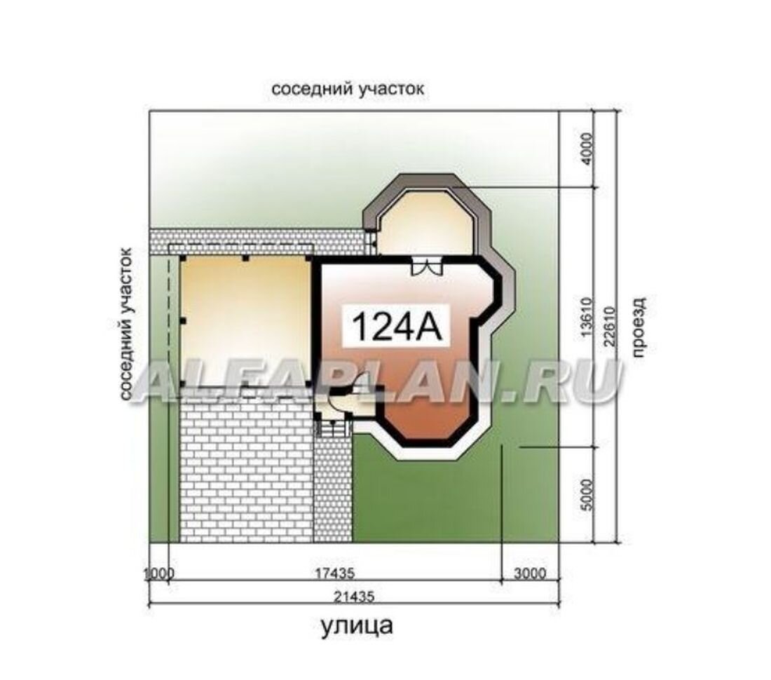 Проект дома 124В «Душечка» (варианты с гаражом) | Популярные проекты домов  Альфаплан | Дзен