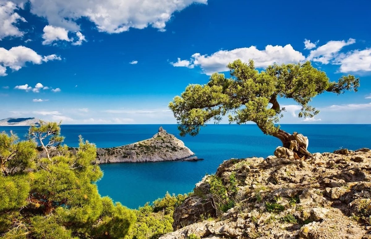 Думаете, что это Греция? Нет, это Крым