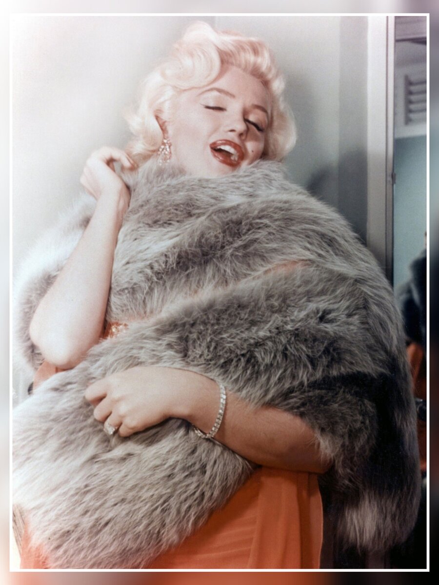 Фото со съёмок фильма "Джентльмены предпочитают блондинок"