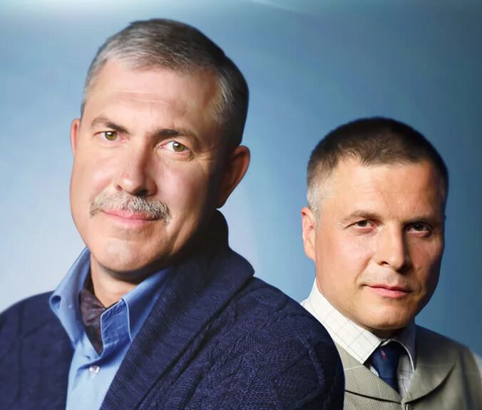 Подозреваемые выдают себя за актеров. На вид 50-55 лет, речь бессвязная, при себе имеют липовые удостоверения сотрудников частного детективного агентства