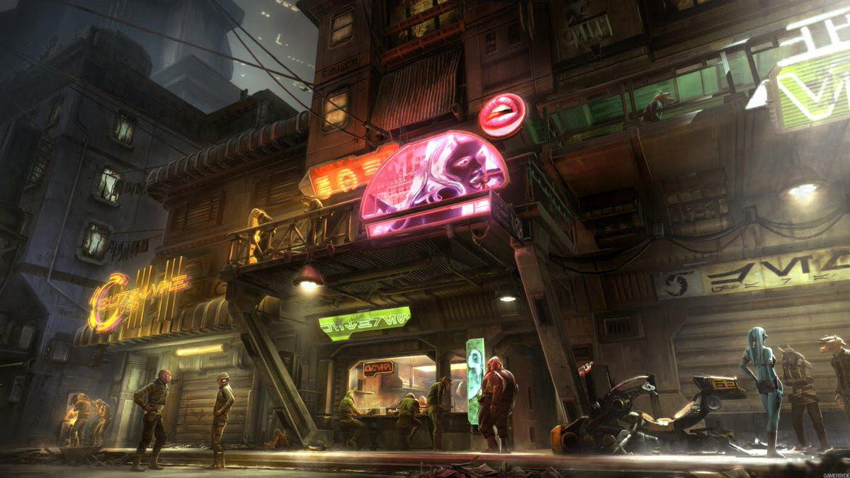 Underworld of Coruscant.
