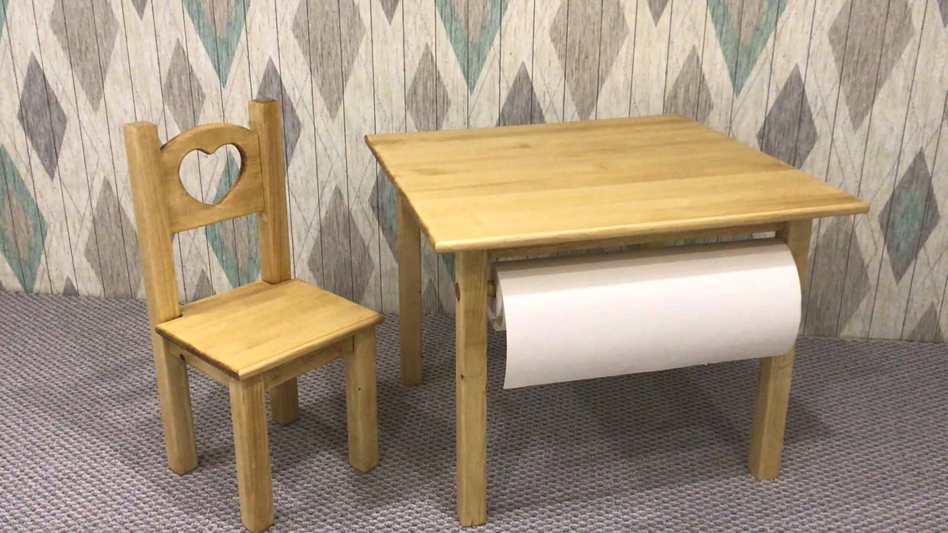 Обеденный стол из фанеры своими руками + детский столик | Epoxy-Wood | Дзен