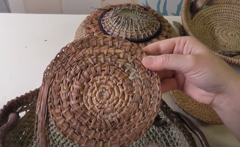 Необычное рукоделие плетение из сосновых иголок - уникальные творения с природным шармом