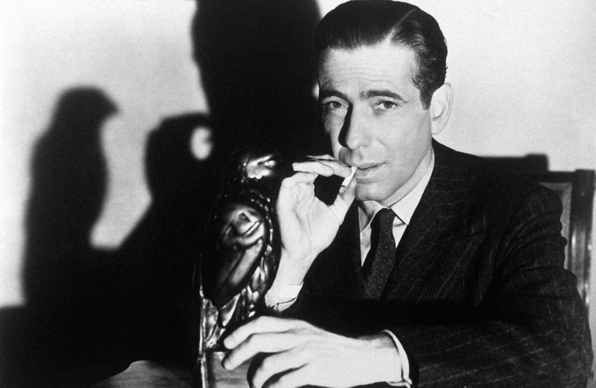 «Мальтийский сокол», 1941, США, режиссер Джон Хьюсто,. Кадр из фильма.