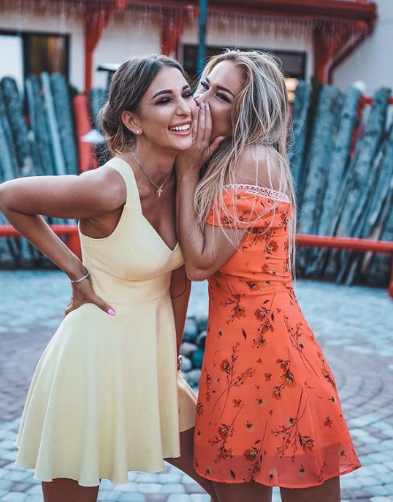 Яна Захарова и Надя Ермакова (фото из Instagram)