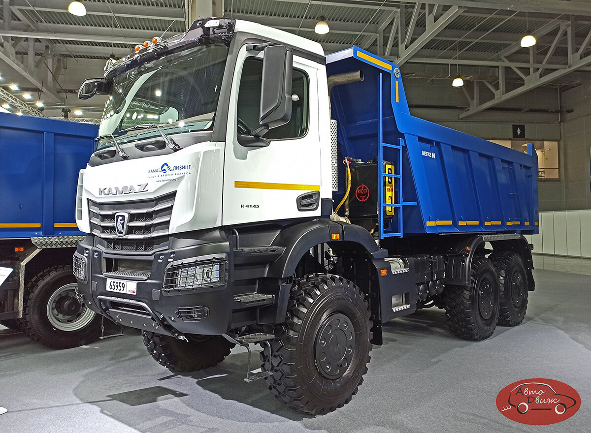 КАМАЗ-65959 с 450-сильным двигателем КАМАЗ-910.12-450 и 12-ступенчатой автоматизированной коробкой ZF Traxon