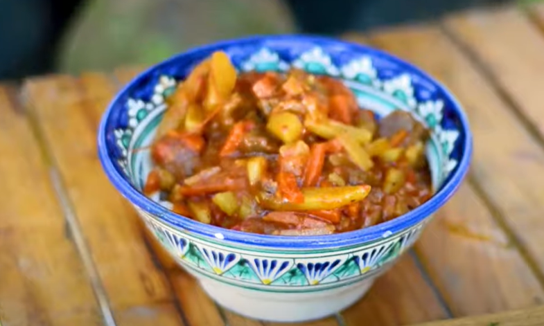 Лагман из лося