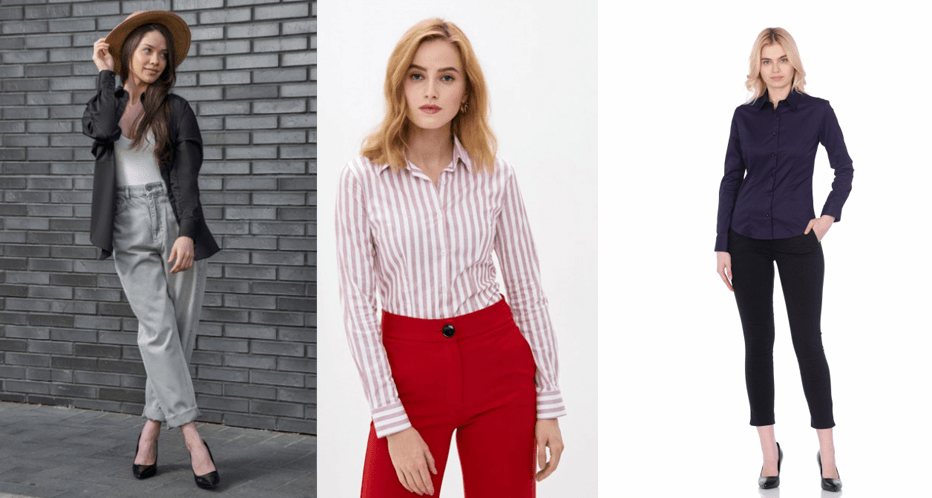 Классические тренды 2022 модные женские рубашки от производителя BAWER