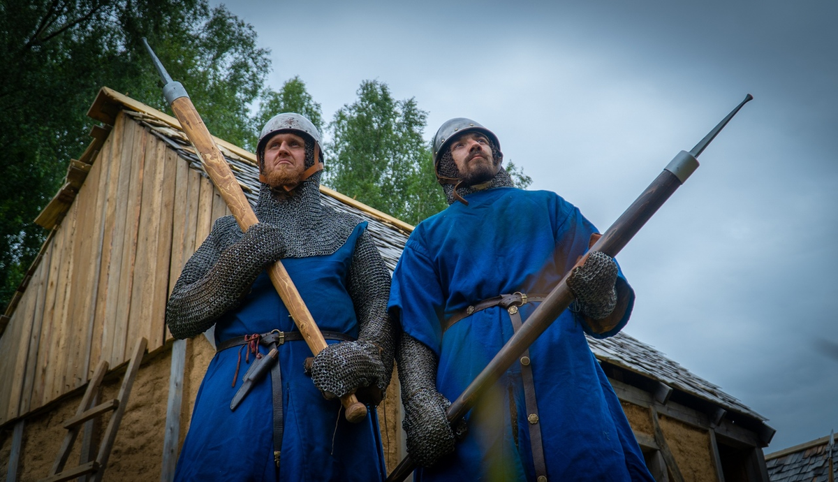 Суровые фламандские ополченцы суровы.