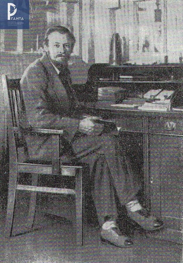 Портрет Ф.А. Цандера в 1922 г. РГАНТД. СИФ № 821.