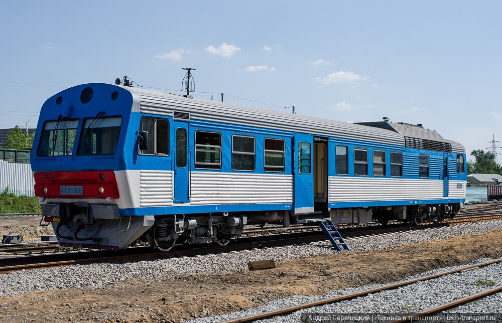 
Автомотриса АЧ2 на Малом кольце МЖД. За 2 года до запуска МЦК