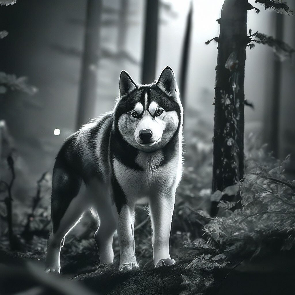 Оглушительная тишина и звезды над головой...  Иллюстрация создана автором с помощью нейросети. 