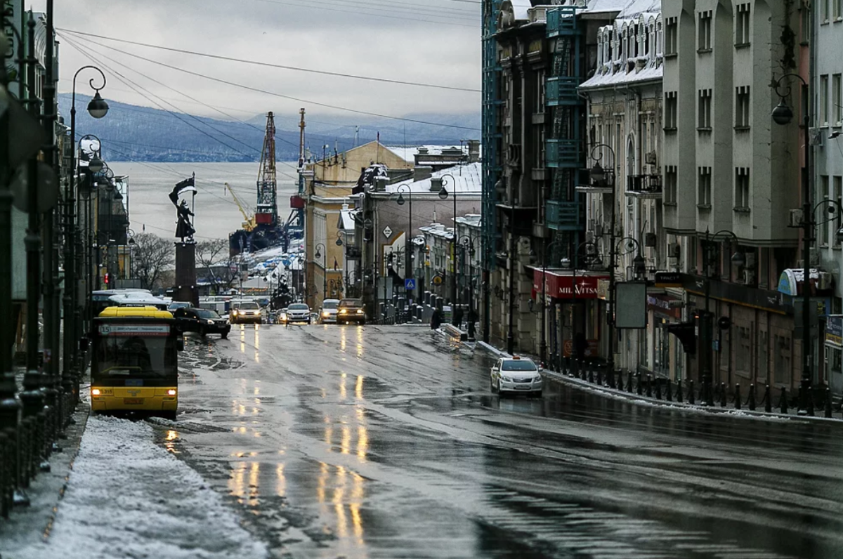 Владивосток в ноябре