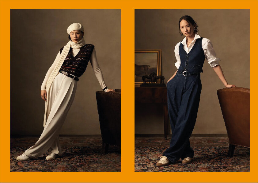 №№1-2. Polo Ralph Lauren Fall 2023 Ready-to-Wear Collection