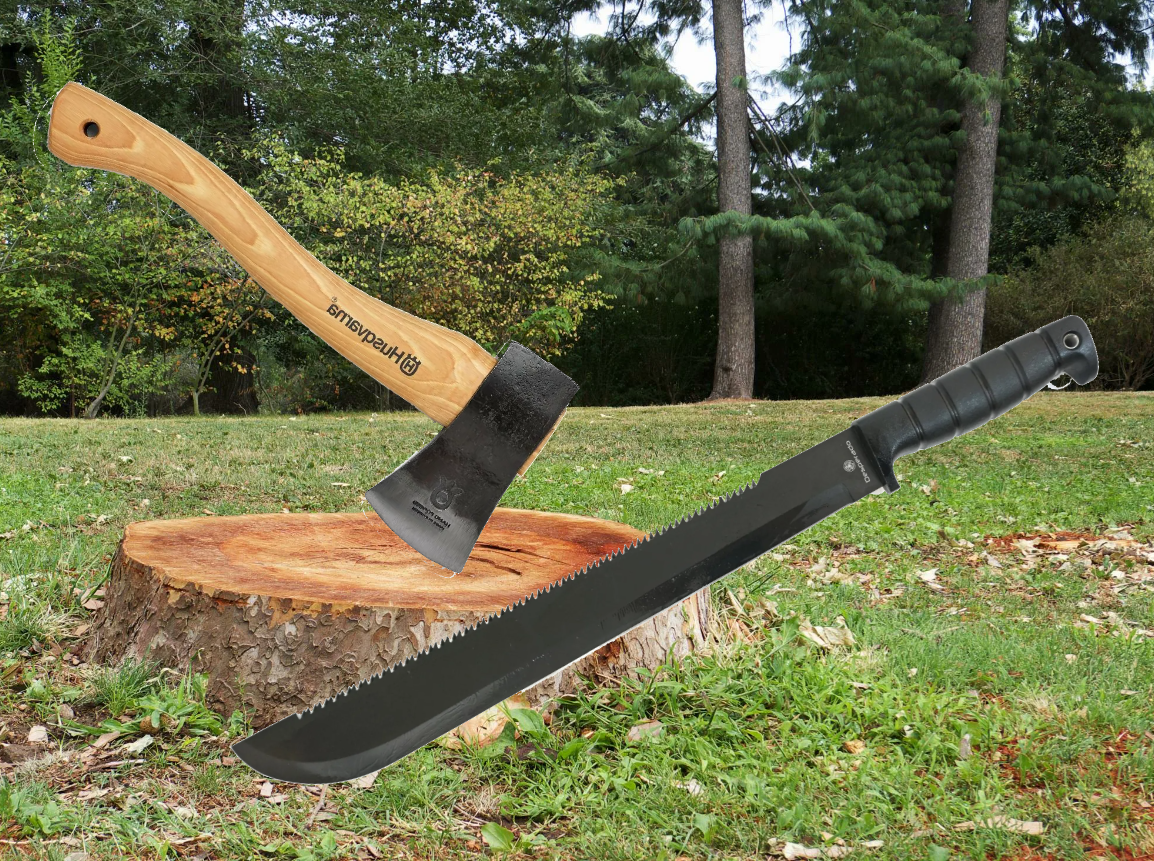 Что взять на охоту, топор или мачете?