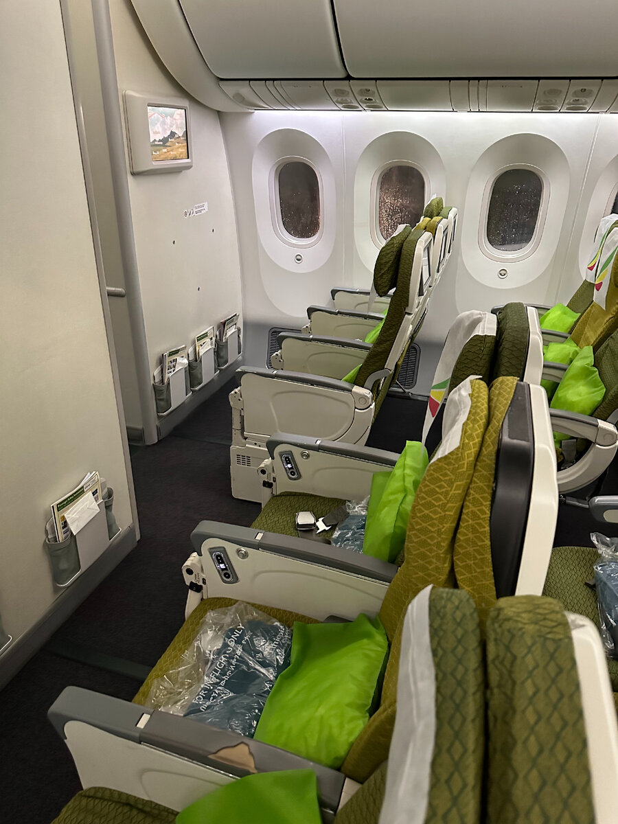 Самолет Эфиопских авиалиний