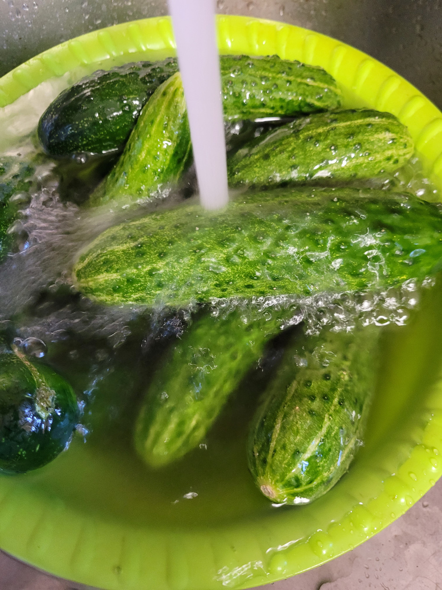 Фото автора.Готовим ароматную закуску.