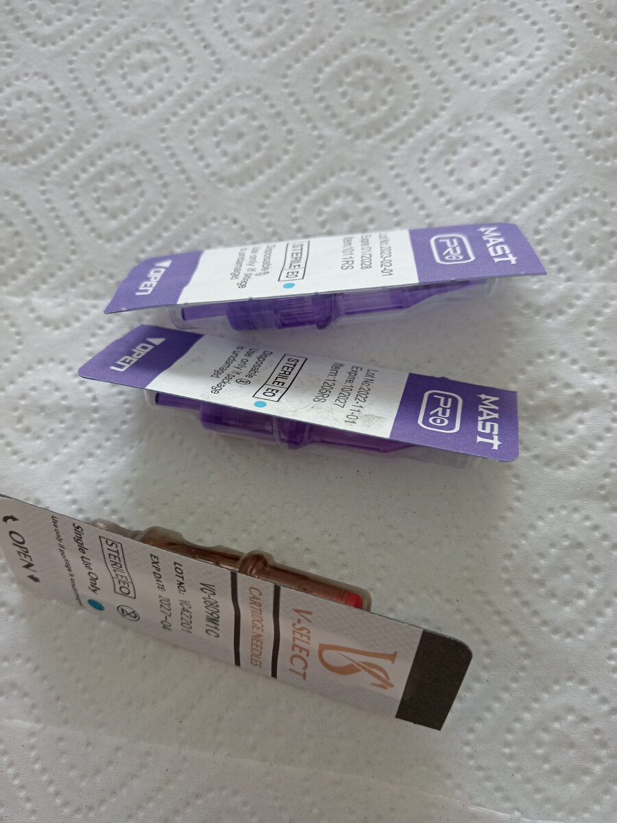 Так выглядит закрытая игла в блистере