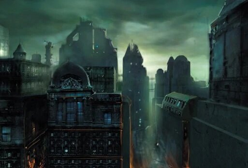 концепт city 17 от Viktor Antonov