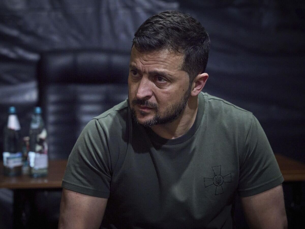    Президент Украины Владимир Зеленский© AP Photo / Ukrainian Presidential Press Office