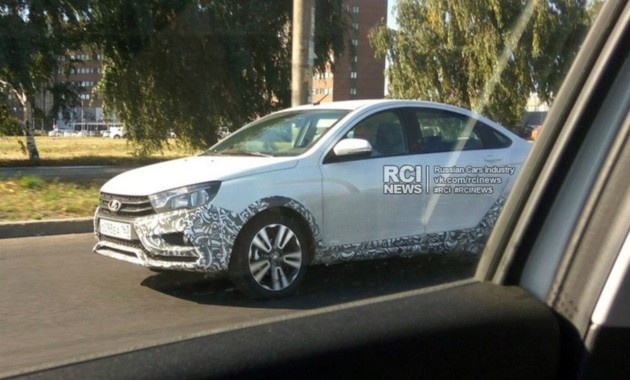 Впервые была испытана новая модификация четырехдверной Веста. 