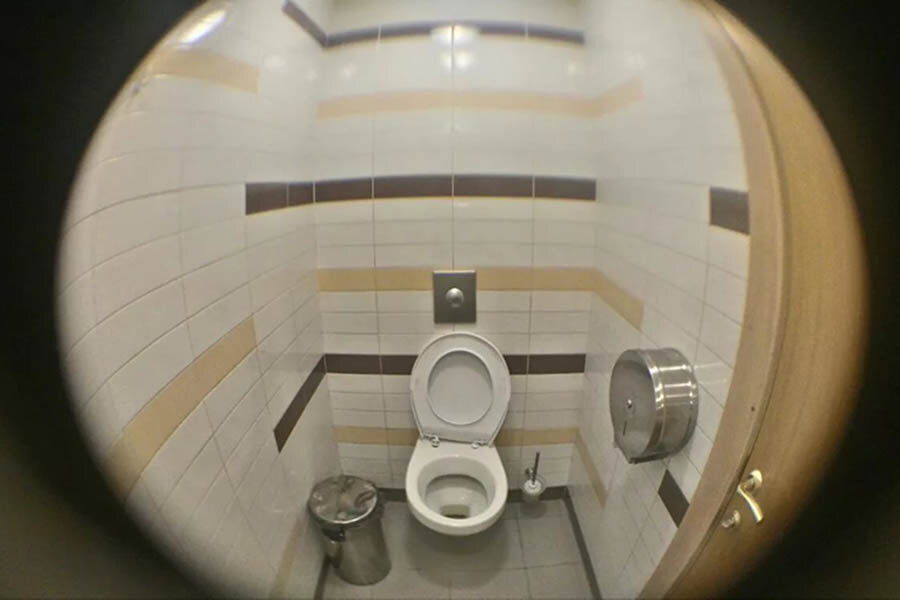 Скрытая камера в общественном женском туалете (19 фото)