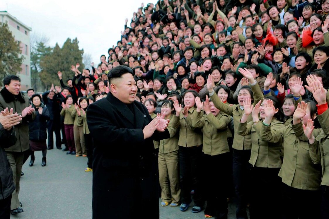 Ким Чен Ын Северная Корея люди