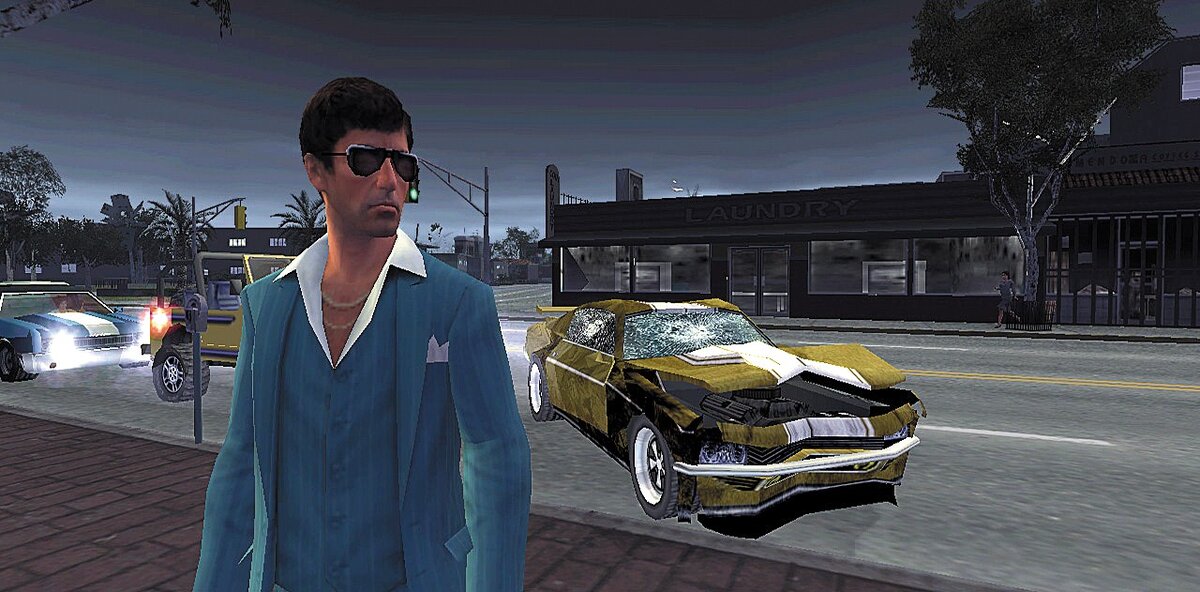 Gta vice city scarface. лицо со шрамом гта. прикид тони монтана.