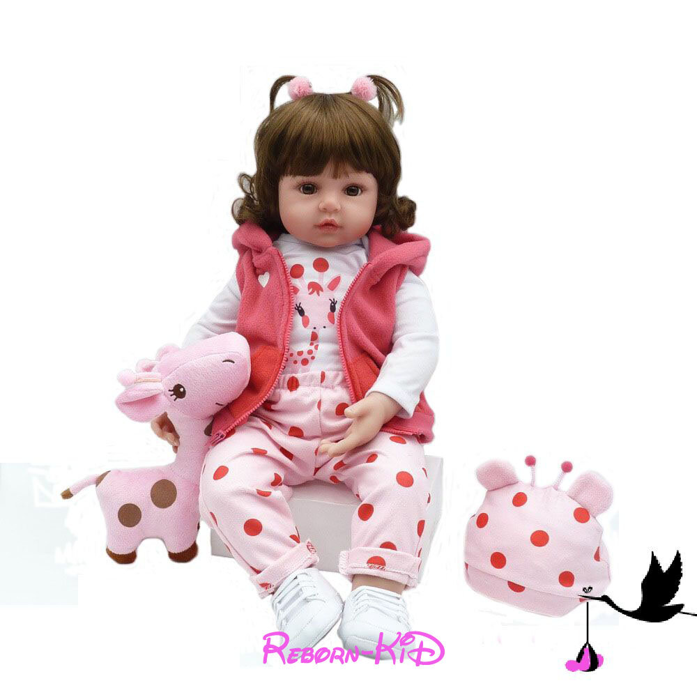 Волосы у реборна - высококачественный паричок а выглядят как настоящие - мягкие и шелковистые! Малышка расписана вручную акриловыми красками.