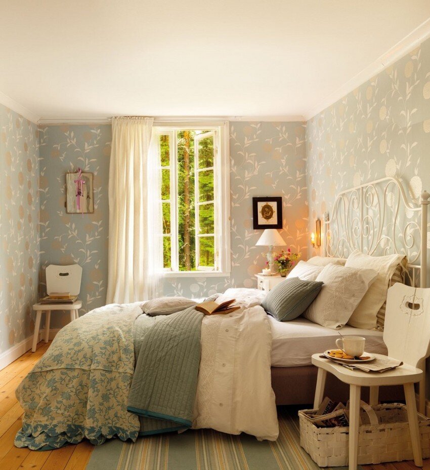 Дизайн спальни в частном доме ( фото): обзор красивых вариантов
